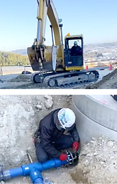 上下水道工事の仕事について